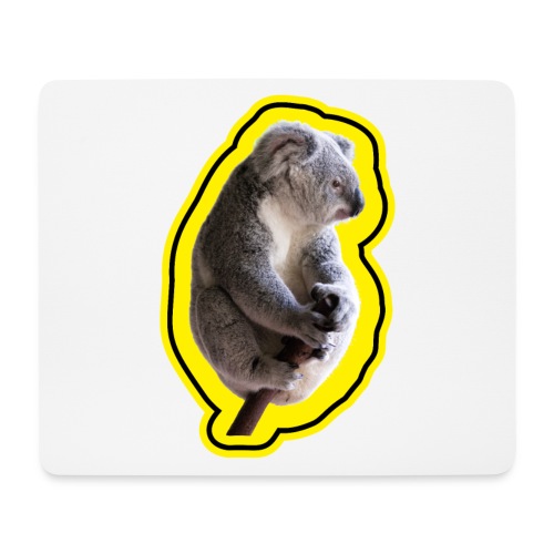 Australien: Koala in einem schild-ähnlichen Rahmen - Mousepad (Querformat)