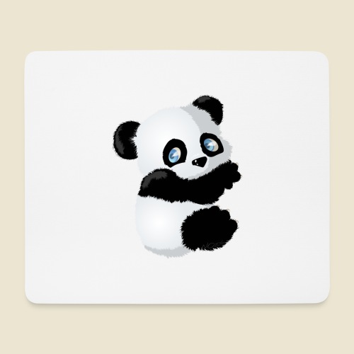 Bébé Panda - Tapis de souris (format paysage)