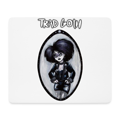 Trad Goth One Side Print - Mouse Pad (horizontal)