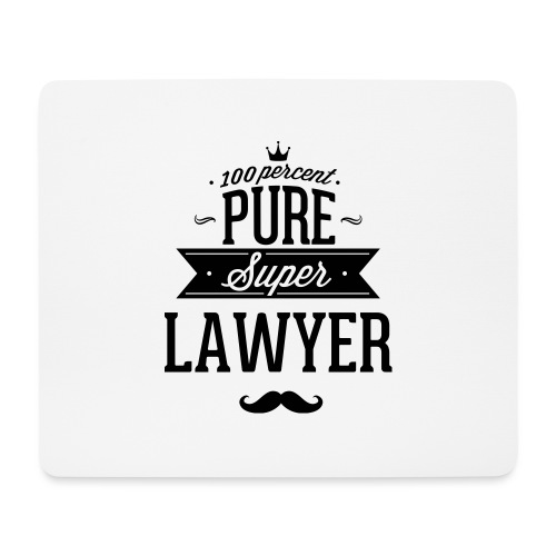 100 Prozent super Anwalt - Mousepad (Querformat)
