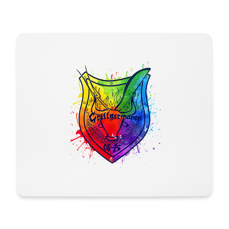 farbiges Logo - Mousepad (Querformat)