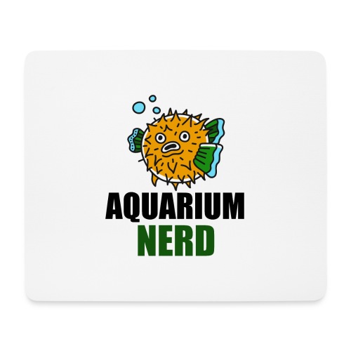 Kugelfisch Aquaristik Humor Fisch Aquarium Nerd - Mousepad (Querformat)