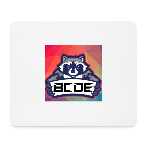 bcde_logo - Podkładka pod myszkę (orientacja pozioma)