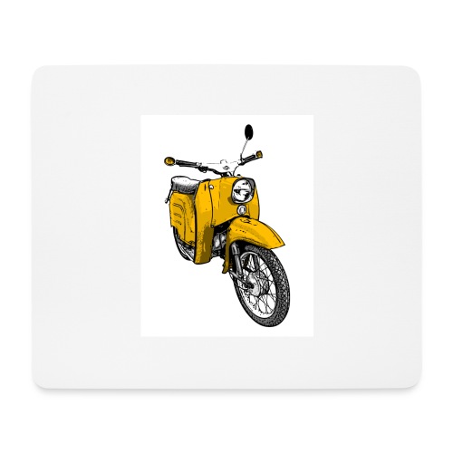 Die Schwalbenfahrer-Tasse (gelb) - Mousepad (Querformat)