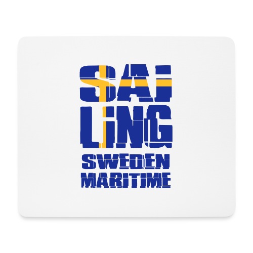 Sweden Maritime Sailing - Mousepad (Querformat)