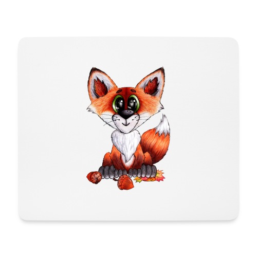llwynogyn - a little red fox - Musmatta (liggande format)