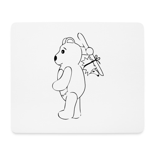 Igelbär - Mousepad (Querformat)
