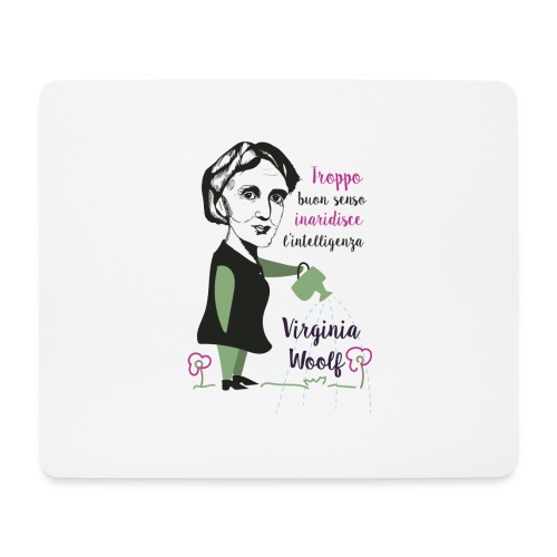 Virginia Woolf citazione - Mouse Pad (horizontal)
