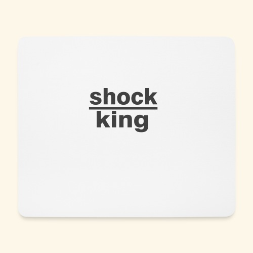 shock king funny - Tappetino per mouse (orizzontale)