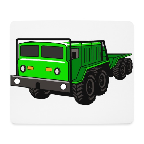 EXTREME 8X8 OFFROAD TRAIL TRUCK THE GREEN MONSTER - Mousepad (Querformat)