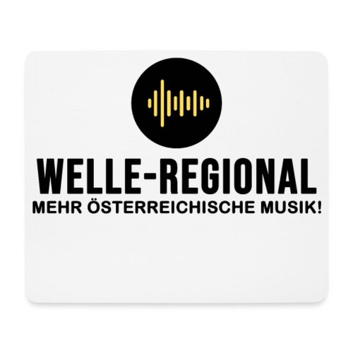 Das Logo von Welle-Regional! - Mousepad (Querformat)