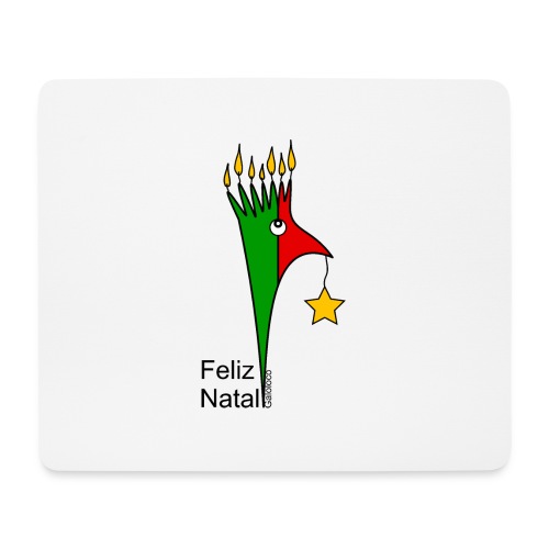 Galoloco - Feliz Natal - Mouse Pad (horizontal)