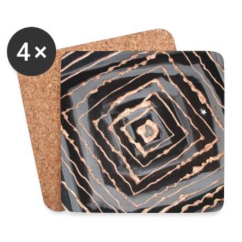 whirlpool - Coasters (set of 4) - white - Front
