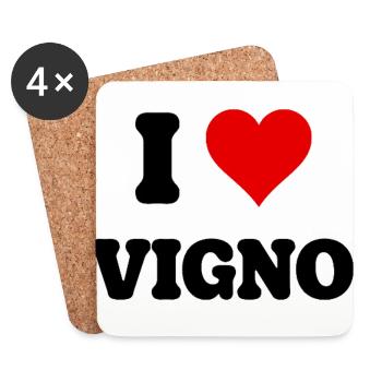 Ich liebe Avignon Ich liebe Avignon Fan French City - Untersetzer (4er-Set) - Weiß - Vorne