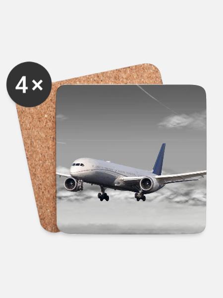 B-787 - Untersetzer (4er-Set) - Weiß