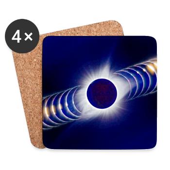 eclipse2026 - Coasters (set of 4) - white - Front