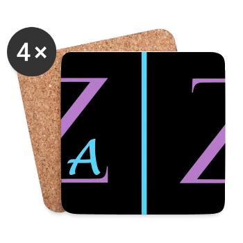 Zaza - Coasters (set of 4) - white - Front