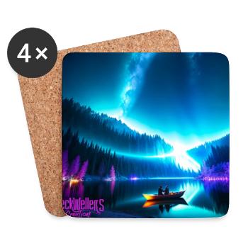 Natur pur - Untersetzer (4er-Set) - Weiß - Vorne