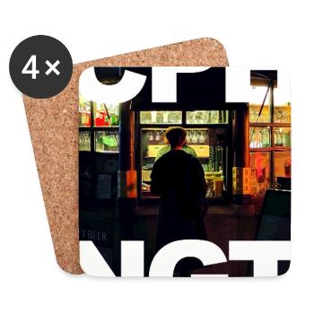 CPHNGT - Untersetzer (4er-Set) - Weiß - Vorne