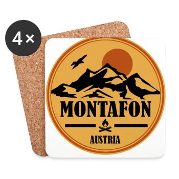 Montafon - Coasters (set of 4) - white - Front