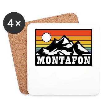 Montafon - Coasters (set of 4) - white - Front