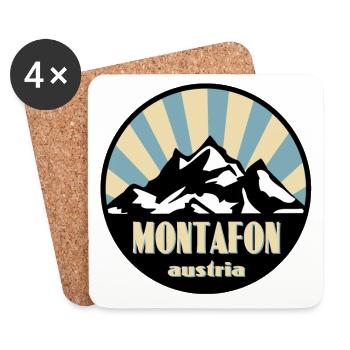 Montafon - Coasters (set of 4) - white - Front