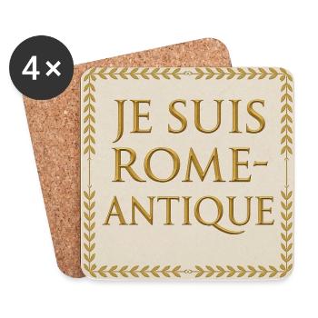 I Am Ancient Rome - Coasters (set of 4) - white - Front