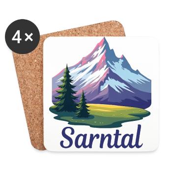 Sarntal - Coasters (set of 4) - white - Front