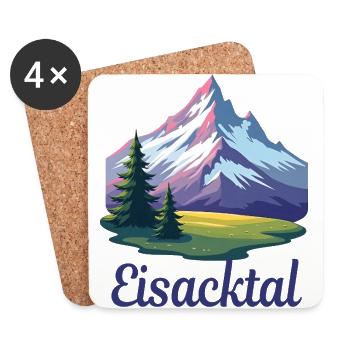 Valle Isarco - Coasters (set of 4) - white - Front