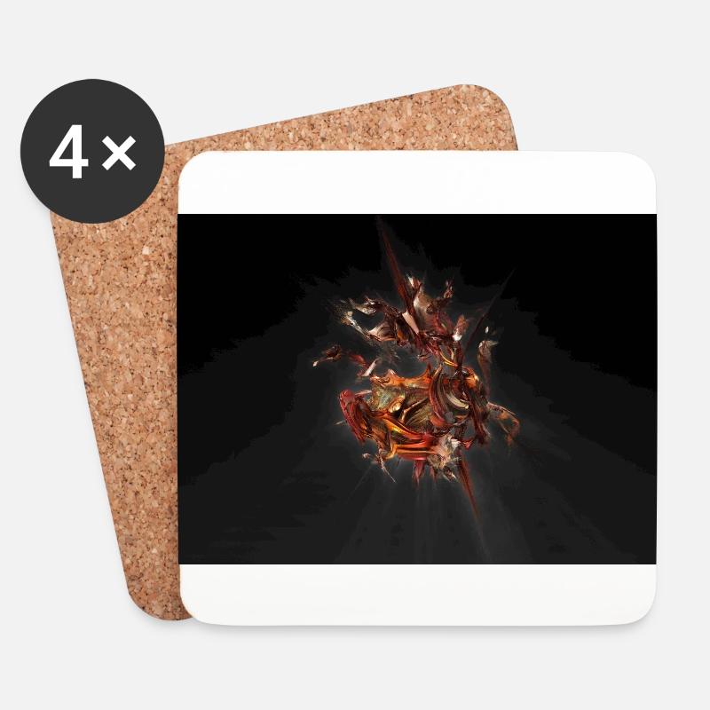 Big Bang - Coasters (set of 4) - white