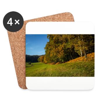 Autumn Way - Coasters (set of 4) - white - Front