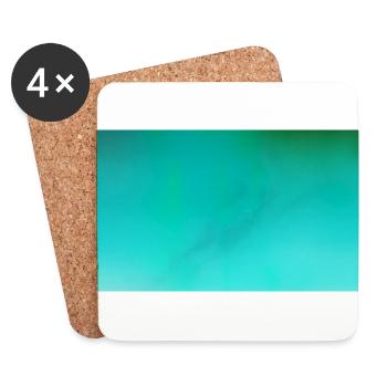 Ocean 123 - Coasters (set of 4) - white - Front