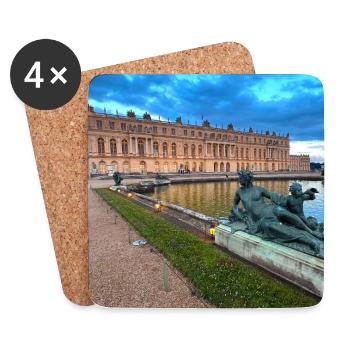 Chateau de Versailles - Dessous de verre (lot de 4) - blanc - Devant