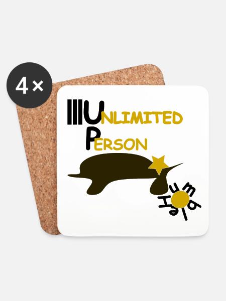 Humble - Untersetzer (4er-Set) - Weiß