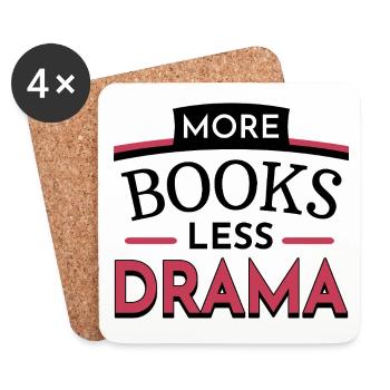 Weitere Bücher - Untersetzer (4er-Set) - Weiß - Vorne