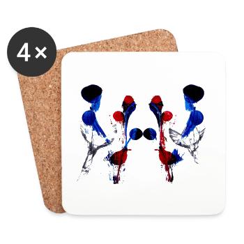 The Patient - Coasters (set of 4) - white - Front