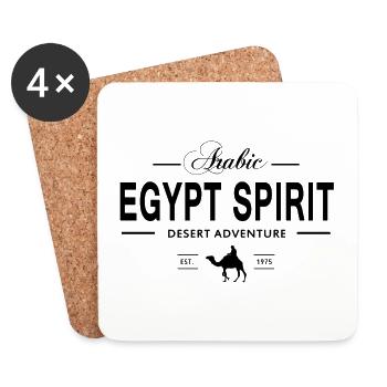 Egypte - Egypte - Dessous de verre (lot de 4) - blanc - Devant