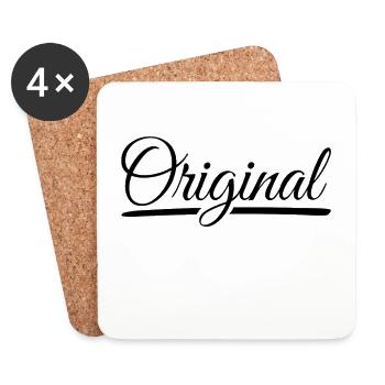 Original - Untersetzer (4er-Set) - Weiß - Vorne