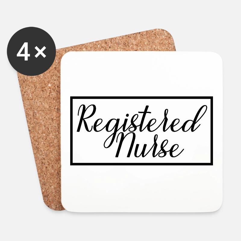 Registered Nurse Proud Graduate Nursing Student - Untersetzer (4er-Set) - Weiß