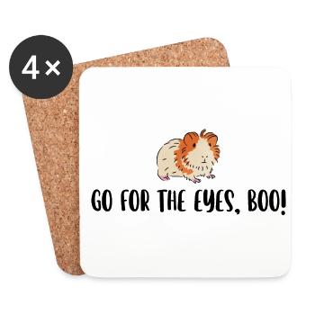 Go For The Eyes Boo Hamster Lover Hamster Owner Pe - Untersetzer (4er-Set) - Weiß - Vorne