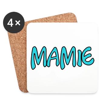 OMA. MUTTERTAG. ALLES GUTE ZUM OMA-TAG. ICH LIEBE DICH - Untersetzer (4er-Set) - Weiß - Vorne