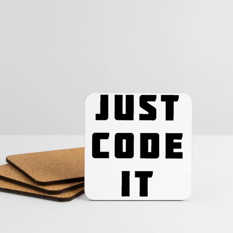 Il suffit de le coder Dessous de verre (lot de 4)