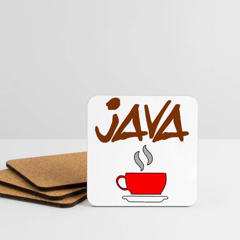 java kaffee Untersetzer (4er-Set)