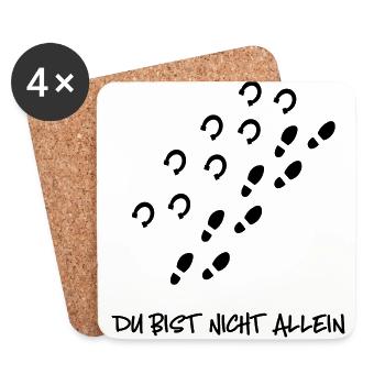Horse - Coasters (set of 4) - white - Front