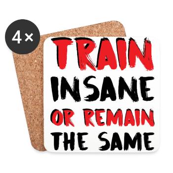 Train Insane - Coasters (set of 4) - white - Front
