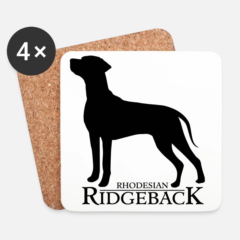 Rhodesian Ridgeback Lionking - Untersetzer (4er-Set) - Weiß