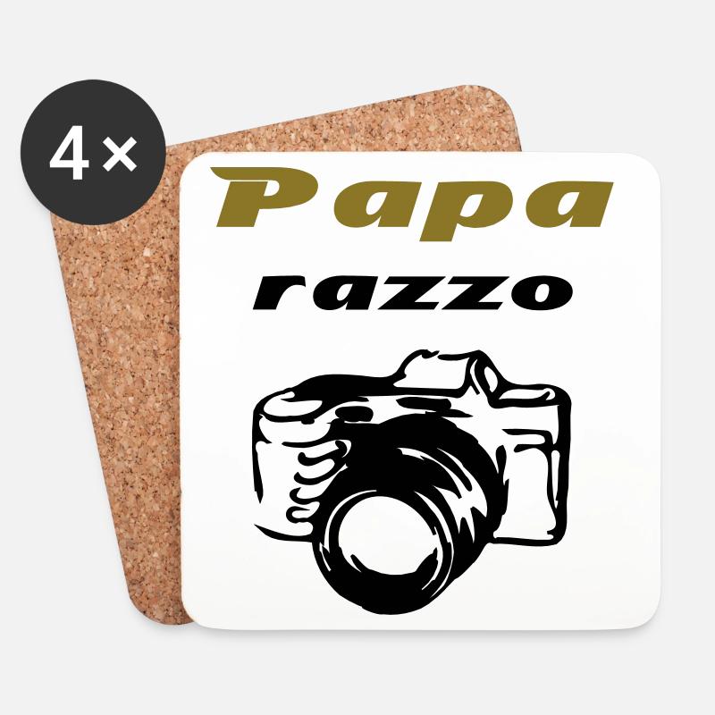 Paparazzo - Untersetzer (4er-Set) - Weiß