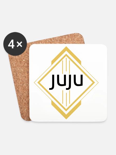 Juju - Untersetzer (4er-Set) - Weiß