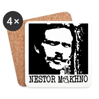 makhno - Coasters (set of 4) - white - Front
