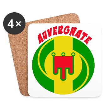 Auvergne - Untersetzer (4er-Set) - Weiß - Vorne